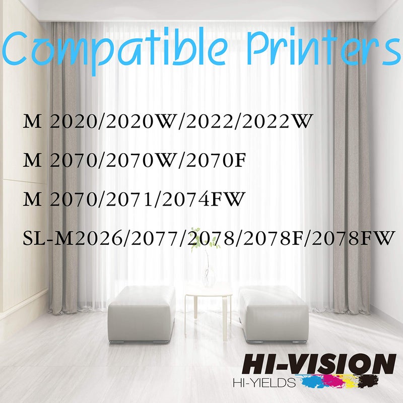 HI-VISION HI-YIELDS Compatible Toner Cartridge Replacement for Samsung MLT-D111S ( Black , 1 pk ) - Image 2